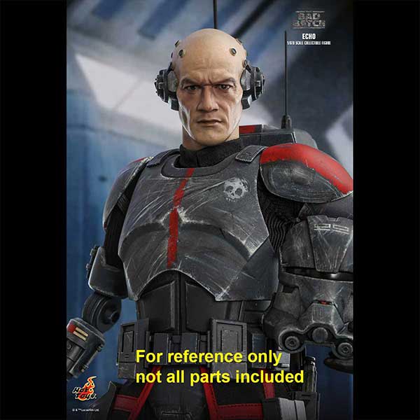 Head Sculpt - Hot Toys Echo Star Wars The Bad Batch tms042 7
