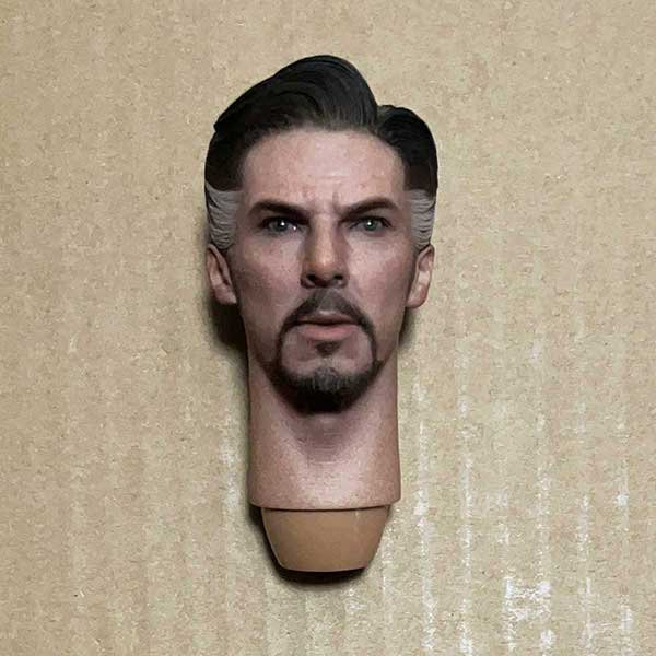 Head Sculpt - Hot Toys Doctor Strange - Avengers Infinity War - mms484